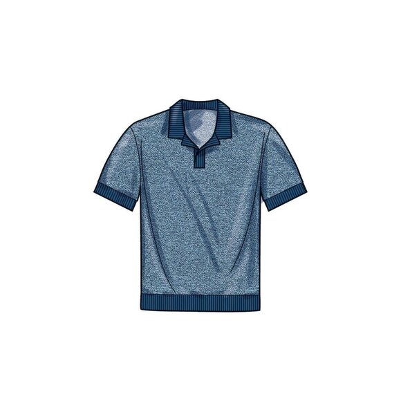 Simplicity S9718 R11703 Men's Knit Top & Cargo Pants Sewing Pattern Size 38-46 - Picture 6 of 8